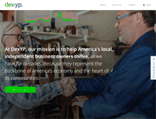 Tablet Screenshot of dexyp.com